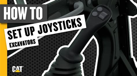 cat skid steer joystick buttons|cat excavator joystick settings.